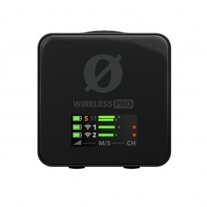 RODE Wireless PRO professzionális két csatornás digitális vezeték nélküli mikrofon rendszer fejlett funkciókkal és számos kiegészítővel-2