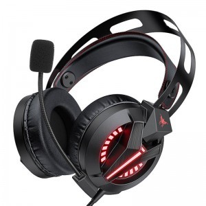 ONIKUMA M180 Pro gaming, gamer fejhallgató fekete