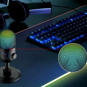 Havit GK52 RGB asztali gaming, gamer mikrofon RGB