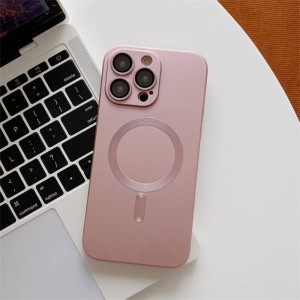 iPhone 15 Soft MagSafe tok rózsaszín