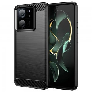 Xiaomi 13T/13T Pro Nexeri TPu Carbon szénszál mintás tok fekete