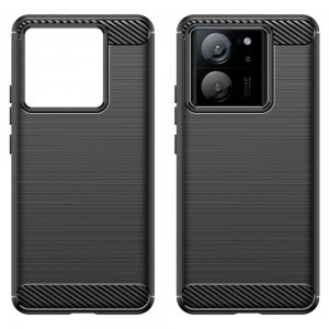 Xiaomi 13T/13T Pro Nexeri TPu Carbon szénszál mintás tok fekete