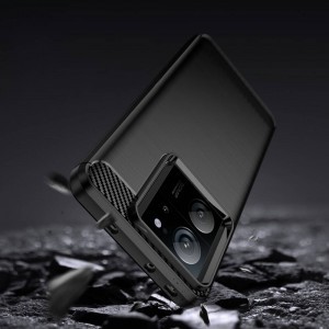 Xiaomi 13T/13T Pro Nexeri TPu Carbon szénszál mintás tok fekete