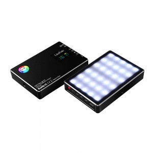 LituFoto P9 mini RGB LED lámpa, világítás beépített akkumulátorral-5