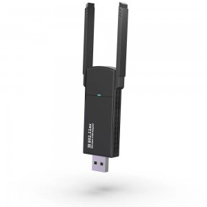 HIGI AX1806 USB WiFi 6 Adapter 1800Mbps USB 3.0 WiFi 802.11 ac vezeték nélküli kétsávos hálózati adapter 2.4GHz/5.8GHz-3