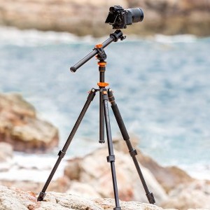 KF Concept K234A7+BH-28L fényképező állvány, tripod gömbfejjel + elforgatható középoszlop (KF09.087V5)-12