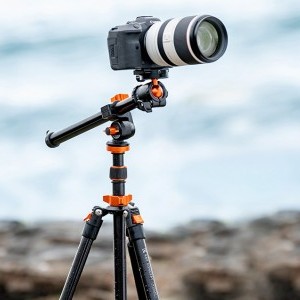 KF Concept K234A7+BH-28L fényképező állvány, tripod gömbfejjel + elforgatható középoszlop (KF09.087V5)-5