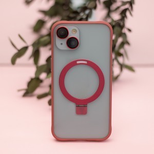 iPhone 15 Pro Max Mag Ring tok piros