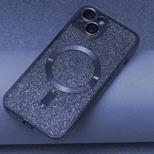 iPhone 11 Glitter Chrome Mag tok kék