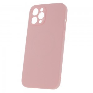 iPhone 12 Pro Max Mag Invisible tok pasztell rózsaszín