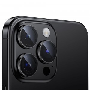 Samsung Galaxy S23 FE Hofi CamRing Pro+ kameralencse védő üvegfólia fekete