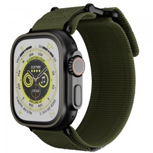 Apple Watch 4/5/6/7/8/SE/Ultra 1/2 (42/44/45/49mm) Tech-Protect Scout Pro óraszíj military zöld
