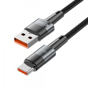 Tech-Protect Ultraboost USB - Type C kábel 66W 6A 3m szürke