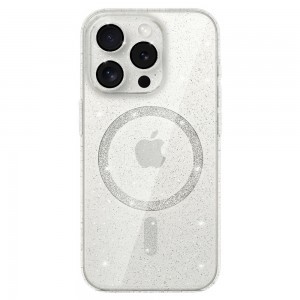 iPhone 13 Pro Glitter MagSafe tok átlátszó