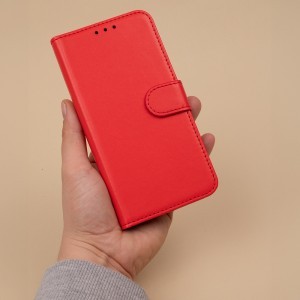 Xiaomi Redmi A1/A2 Smart Classic fliptok piros