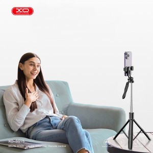 XO selfie bot Bluetooth mobiltelefon állvány SS15 fekete 180cm ​-5