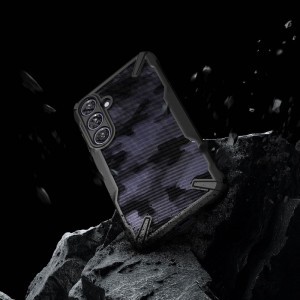 Samsung Galaxy S24 Ringke Fusion X tok terepmintás fekete