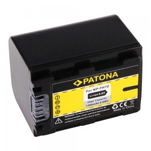 PATONA Sony NP-FH70 NP-FH100 NP-FH30 NP-FH40 NP-FH50 akkumulátor-4