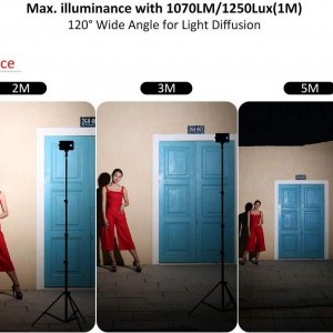 VILTROX VL-162T LED lámpa, világítás 3300K-5600K-1