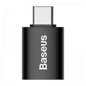 Baseus Ingenuity USB-C – USB-A OTG adapter (fekete)-4