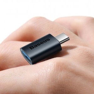 Baseus Ingenuity USB-C – USB-A OTG adapter (kék)
