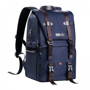 KF Concept Beta Zip fotós hátizsák, hátitáska kék 20L (KF13.087)