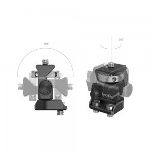 SmallRig monitortartó adapter 1/4-es csatlakozással, dönthető, forgatható (2904B) -9