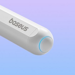 Baseus Smooth Writing Series Stylus LED indikátorral, vezeték nélküli töltéssel, aktív változat (fehér)