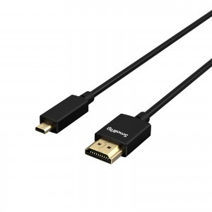 SmallRig Ultra Slim 4K HDMI kábel (D to A) 55cm (3043B)-1