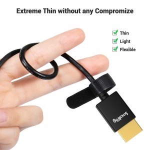 SmallRig Ultra Slim 4K HDMI kábel (D to A) 55cm (3043B)-4