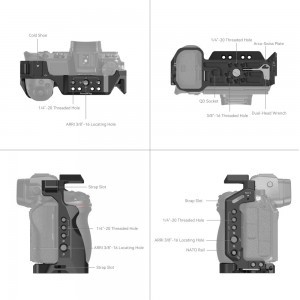 SmallRig Cage Nikon Z5/Z6/Z7/Z6II/Z7II fényképezőgépekhez (2926B)-5