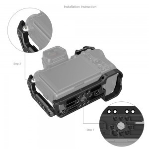 SmallRig Cage Nikon Z5/Z6/Z7/Z6II/Z7II fényképezőgépekhez (2926B)-3