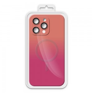 iPhone 11 Rainbow MagSafe tok rózsaszín