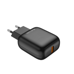 Jellico C32 hálózati töltő adapter 18W USB QC3.0 fekete