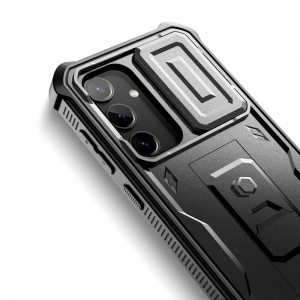 Samsung Galaxy S24 Tech-Protect Kevlar Cam+ tok fekete