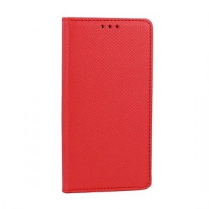 Samsung Galaxy A14 4G/5G Telone mágneses fliptok piros