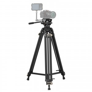 SmallRig Heavy-Duty Fluid Head Tripod AD-01 fluid fejes videó állvány (3751)-4