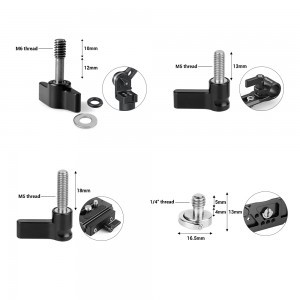 SmallRig Screw Ratchet Wingnut Set, csavarkészlet (3995)-5