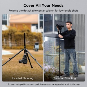 SmallRig Video Tripod Kit CT210, fluid fejes állvány (4475)-4