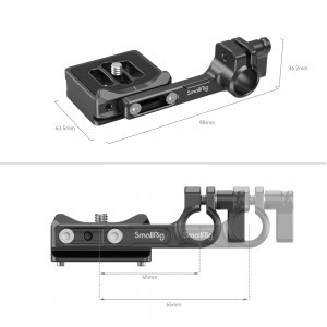 SmallRig Quick Release Plate, gyorskioldó lemez (3853)-2