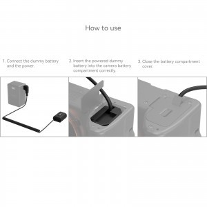 SmallRig D-Tap - NP-FZ100 Dummy Battery Power Cable (4253B)-6