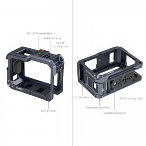 SmallRig Cage GoPro Hero 12 / 11 / 10 / 9 Black akciókamerákhoz (3084C)-1