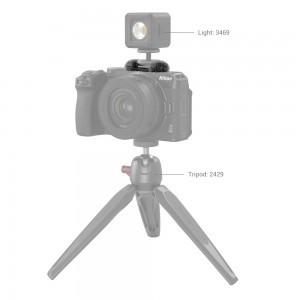 SmallRig Szélvédő vakupapucs adapterrel Nikon Z 30 kamerához (3859)-2