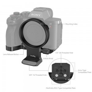 SmallRig forgatható vízszintes-függőleges rögzítőlap készlet Sony A7RV/A7IV/A7SIII/A7 kamerákhoz (4148)-3