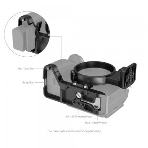 SmallRig forgatható vízszintes-függőleges rögzítőlap készlet Sony A7RV/A7IV/A7SIII/A7 kamerákhoz (4148)-4