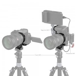 SmallRig forgatható vízszintes-függőleges rögzítőlap készlet Sony A7RV/A7IV/A7SIII/A7 kamerákhoz (4148)-5