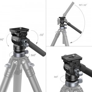 SmallRig Video Head CH20, videofej szintező alappal (4170)-4