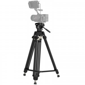 SmallRig FreeBlazer Heavy-Duty Aluminum Alloy Tripod Kit AD-80, fluid fejes videó állvány (4163)-1