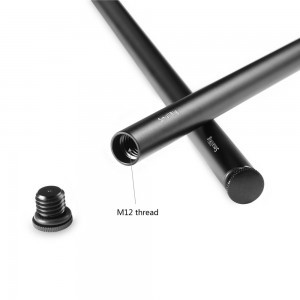 SmallRig 2db 15mm alumínium rúd, Rod (M12-40cm) (1054)-1
