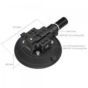 SmallRig 4'' Suction Cup Camera Mount, tapadókorongos kameratartó (4122)-5